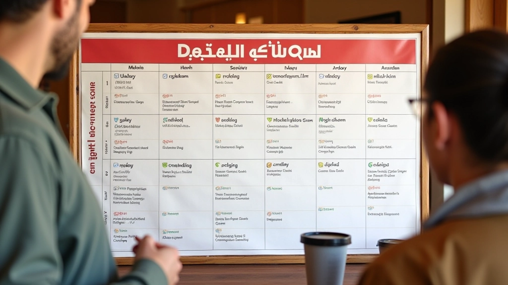 صورة لوحة تقويم وجدول أحداث
